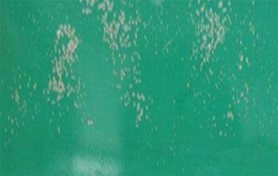 未經過Plasma處理後阻焊