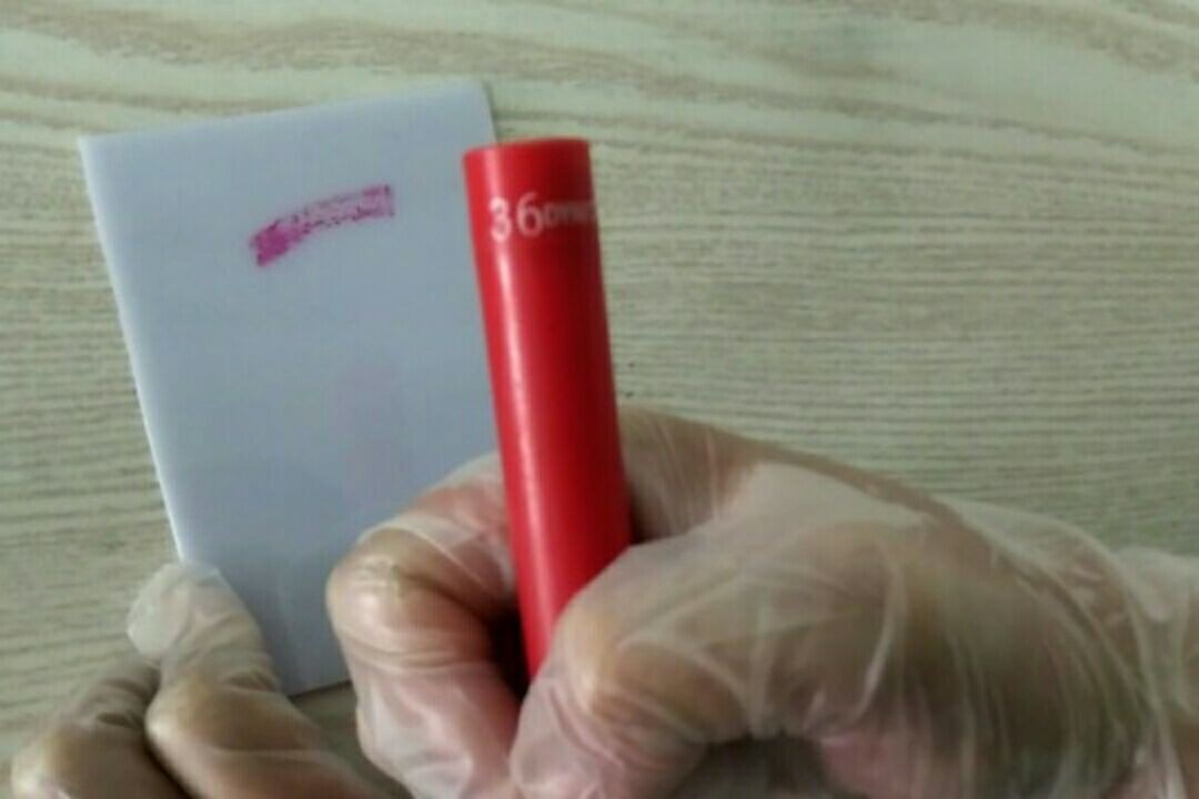 白色亞克力板等離子處理前