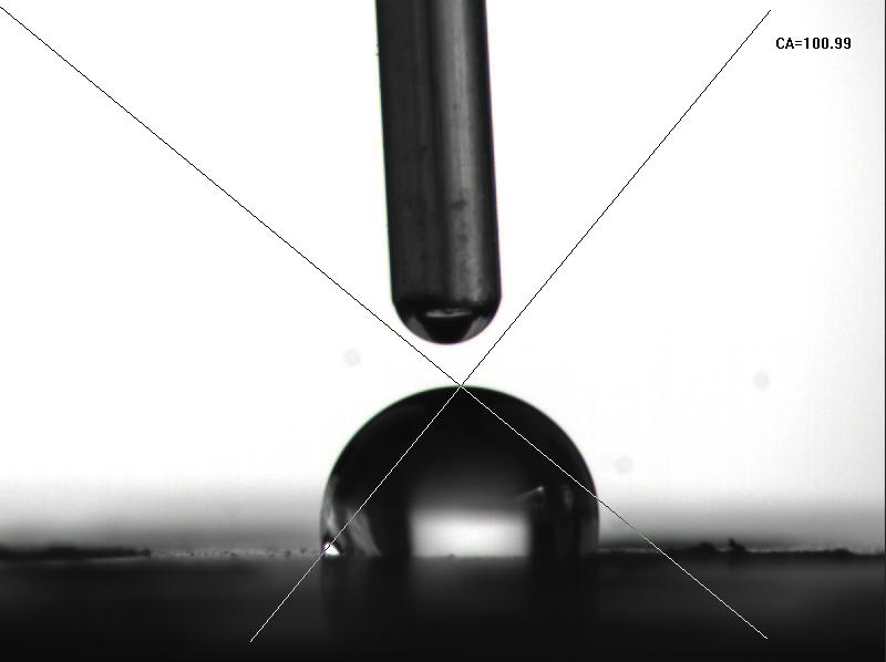 航空航天連接器黄瓜视频污在线观看前水滴角100.99度-黄瓜视频污在线观看機表麵處理