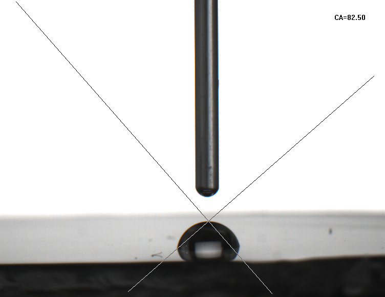 接觸角測試儀屏幕顯示界麵-黄瓜视频下载APP视频黄瓜视频污在线观看機